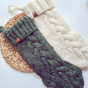 Cable Knit Stockings